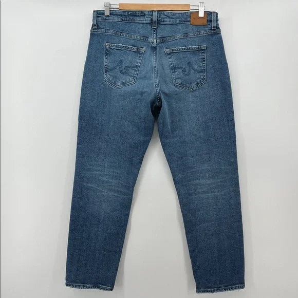 AG-ED Denim Ex-Boyfriend Slouchy Slim Women's Jeans Medium Wash Size 31 - Picture 2 of 13